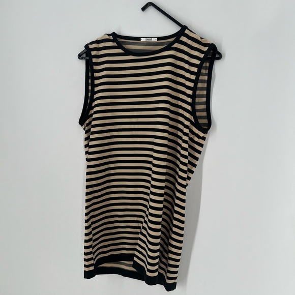 Wolford Striped Sleeveless Shirt Tank - Picture 3 of 6
